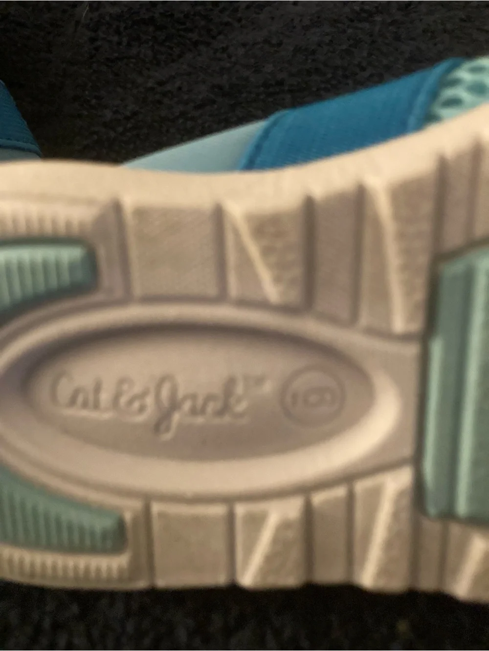 Cat & Jack Light Blue Mesh Water Shoes with Blue Strap